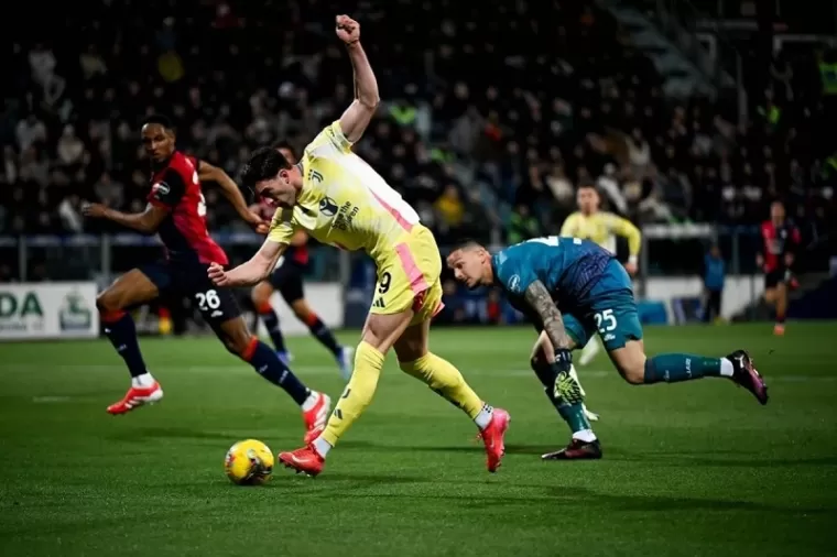 Juventus Menang 1-0 atas Cagliari