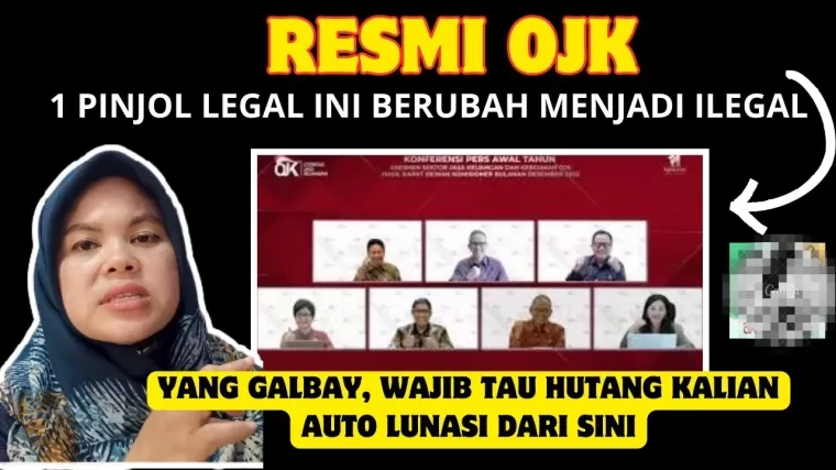 Pinjol legal berubah pinjol ilegal.