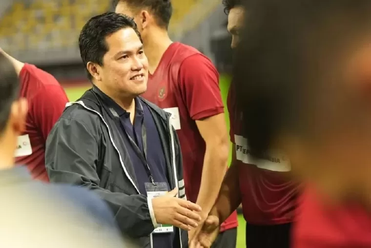 Ketua Umum PSSI Erik Thohir. (Foto: Radar Bojonegoro)