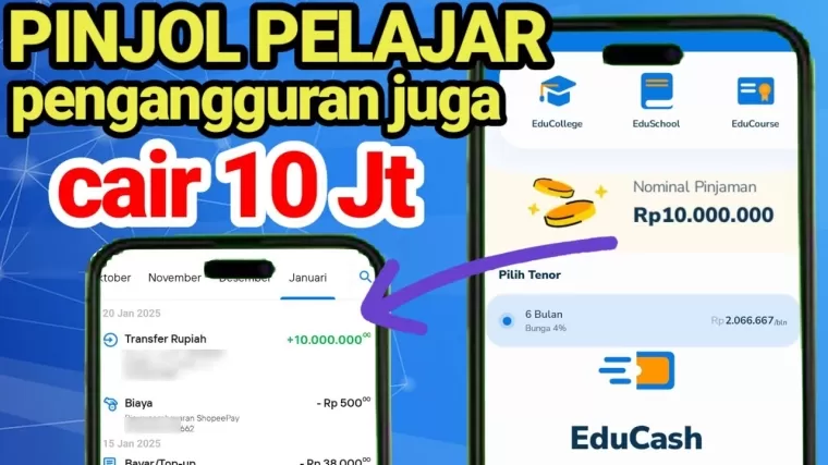 Aplikasi pinjol untuk mahasiswa.