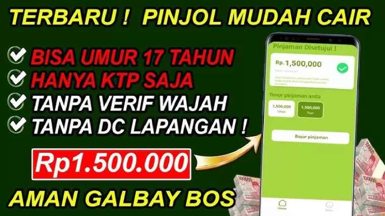 Pinjol mudah cair tanpa verifikasi wajah.