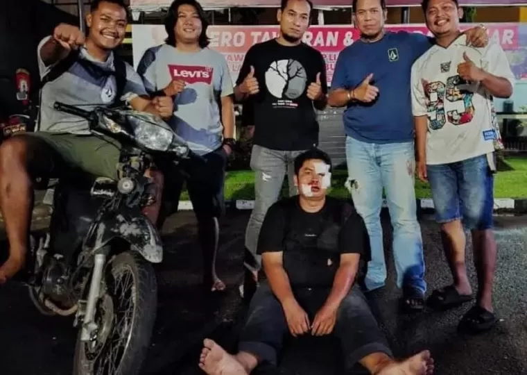 Tim Klewang Bekuk Pelaku Curanmor, Sempat Jatuh saat Dikejar