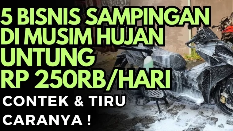 Ide usaha sampingan.