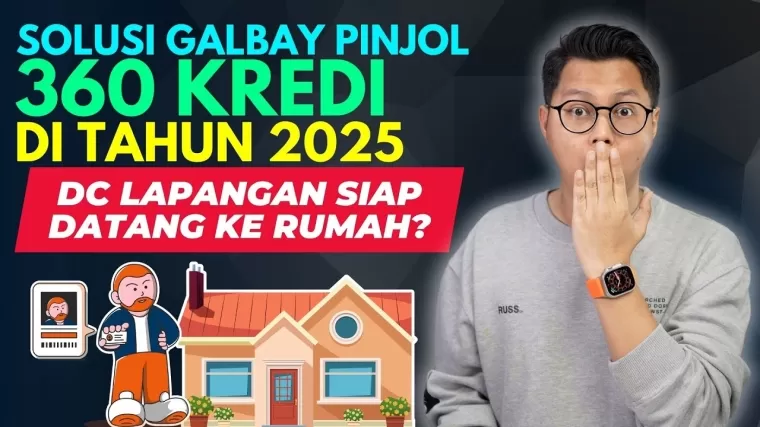 Galbay pinjol 360Kredi DC lapangan datang ke rumah.