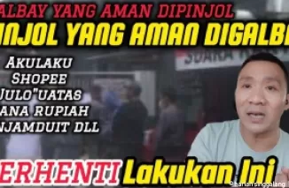 Pinjol yang aman digalbay. (Foto: YouTube Solusi Hutang).