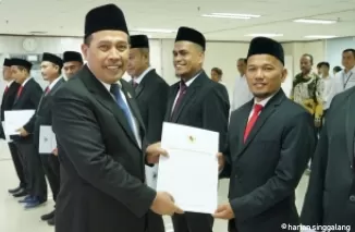 Pelantikan Kepala Perwakilan Ombudsman RI Provinsi Sumatera Barat. (ist)