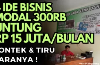 Ide bisnis dengan modal Rp300 ribu.