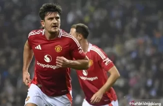 Gol Maguire Bawa Manchester United Kalahkan Leicester 2-1