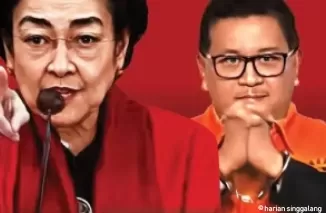 Megawati dan Hasto. (Foto: YouTube Liputan6.com)