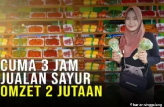 Ide bisnis kekinian sayuran Rp5 ribu.