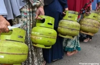 Ilustrasi gas LPG 3 Kg. (Foto: Hariankaltim.com)