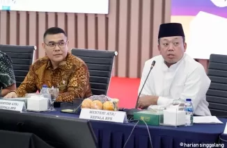 Kementerian Agraria dan Tata Ruang/Badan Pertanahan Nasional (ATR/BPN) terus berupaya meningkatkan kepastian hukum dalam eksekusi sengketa pertanahan. Salah satu langkah yang dilakukan adalah koordinasi dengan Mahkamah Agung (MA). (ist)