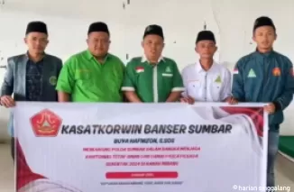 Pasca Pilkada, Banser Ajak Masyarakat Bersatu Jaga Kedamaian Sumbar