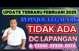 Pinjol legal OJK tanpa DC lapangan.