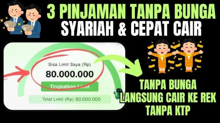 Pinjol Syariah Tanpa riba.