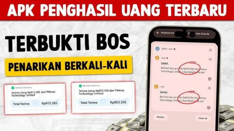 Aplikasi penghasil uang