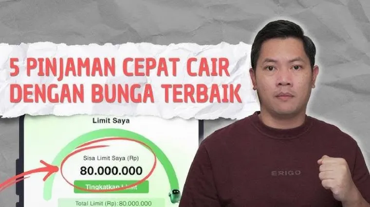 Pinjaman bunga rendah dan langsung cair.