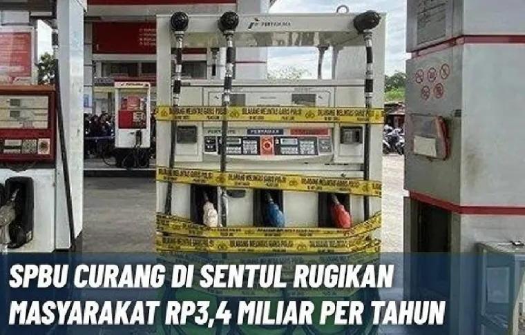 SINGGALANG - Kementerian Perdagangan bersama Bareskrim Polri menemukan modus kecurangan baru dalam pengisian BBM di SPBU. (Foto: YouTube GTV)