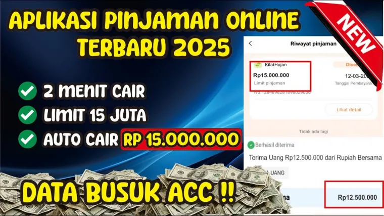 Aplikasi pinjol mudah cair dengan limit besar.