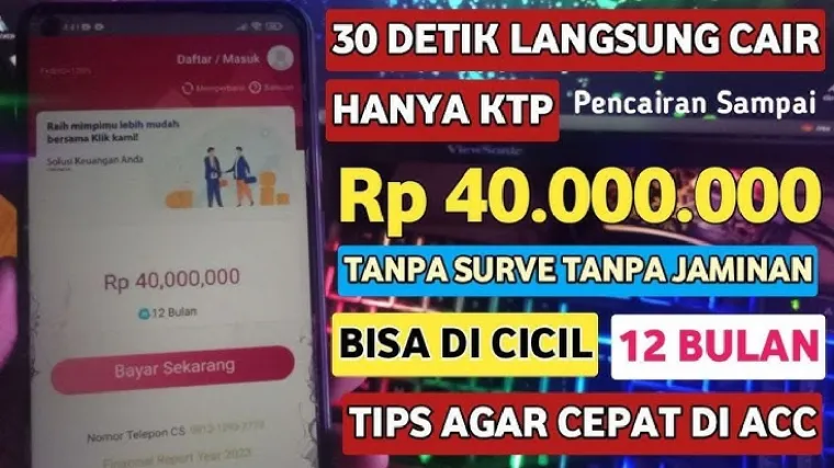 Pinjol mudah cair dengan limit besar.