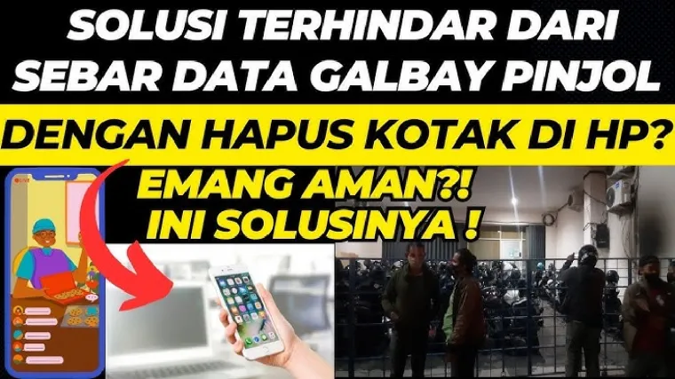 Hapus kontak di HP solusi galbay pinjol.