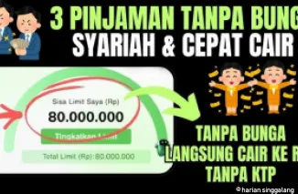 Pinjol Syariah Tanpa riba.