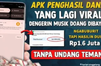 Aplikasi penghasil uang dengan menonton YouTube.