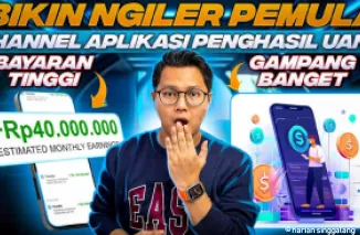 Aplikasi penghasil uang dengan Tiga Otak. (Foto: YouTube Hendra Setyo)