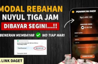 Aplikasi penghasil uang EarnBay.