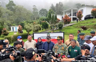 Pemerintah akan menindak tegas pelanggar kesesuaian pemanfaatan ruang sebagai bentuk penanggulangan bencana. (ist)