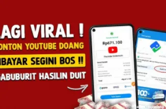 Aplikasi penghasil uang dengan nonton YouTube dibayar jutaan.