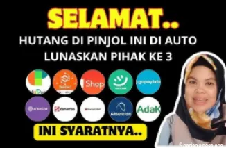 Daftar pinjol yang dialihkan ke pihak ketiga.