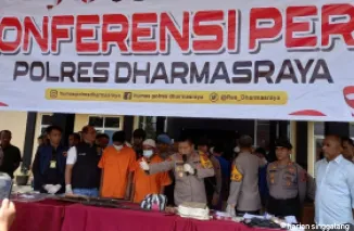 Dua Pelaku Perampokan Agen BRIlink di Dharmasraya Ditangkap Polisi