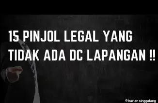 Pinjol legal tidak ada DC lapangan.