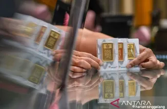 Harga Emas Naik Tipis Jadi Rp1,765 Juta per Gram