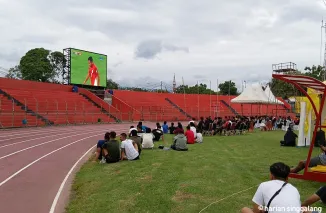 INDONESIA JAMU BAHRAIN; Lagi, KSP Gelar Nobar di Stadion Agus Salim