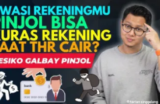 Pinjol bisa menguras rekening nasabah. (Foto: YouTube Fintech.ID)