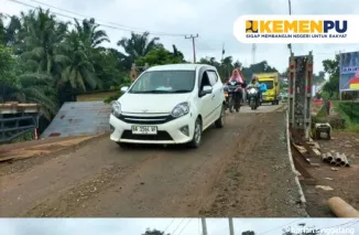 Jembatan Bailey Selesai Dites, Beban Dibatasi 20 Ton Jalan Sumbar -Jambi Sudah Bisa Dilalui