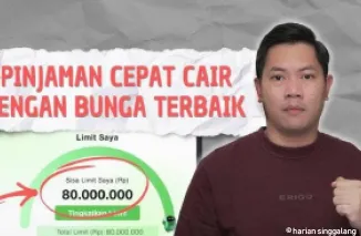 Pinjaman bunga rendah dan langsung cair.