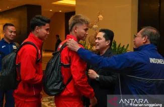 Pemain Timnas Indonesia Tiba di Sydney