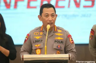 Polri Mutasi Besar-besaran 1.255 Personel, 10 Kapolda Diganti