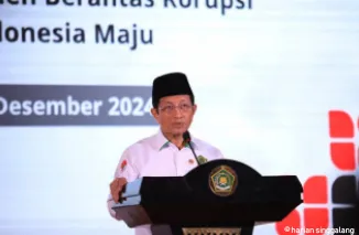 Menteri Agama Nasaruddin Umar. (Foto: Blok Bojonegoro)