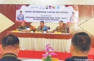 Ratusan Personel Tim Gabungan Siapa Amankan Libur Lebaran di Padang