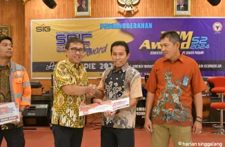 Ajang inovasi Semen Padang Improvement Event (SPIE) Award 2024 resmi ditutup. Sebanyak 33 tim dari 100 tim yang mendaftar dalam ajang tahunan ini berhasil meraih prestasi membanggakan.