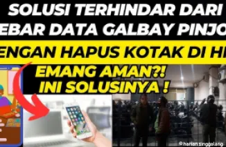 Hapus kontak di HP solusi galbay pinjol.