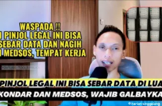 Pinjol legal bisa sebar data.