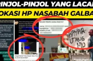 Pinjol bisa lacak fitur lokasi nasabah?.